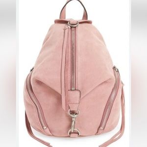 Rebecca Minkoff, size medium, Julian, backpack, color: berry smoothie, NWT